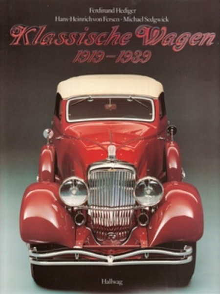 Gloor "Personenwagen - Klassische Wagen - Nachkriegswagen"  Automobile-History 1985 three volumes in slipcase (6672)